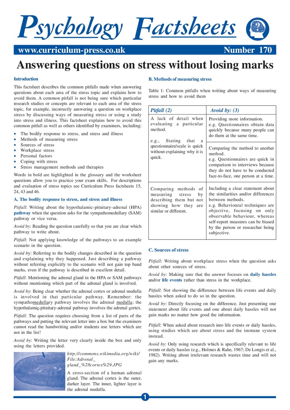 170 Answering Questions On Stress