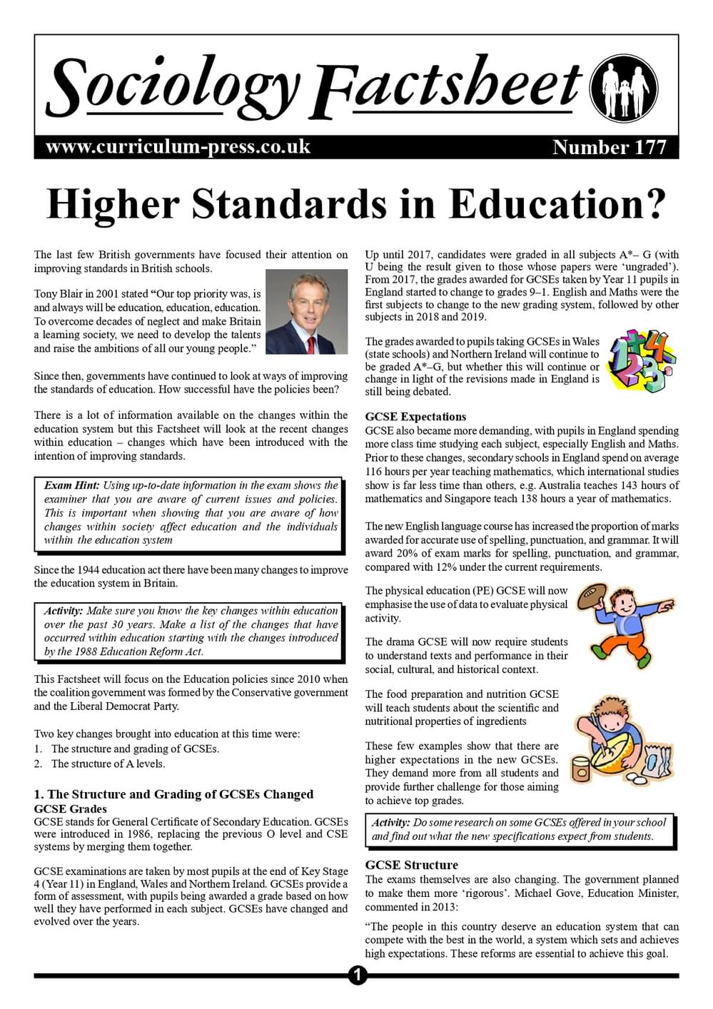 177 Higher Standards In Education