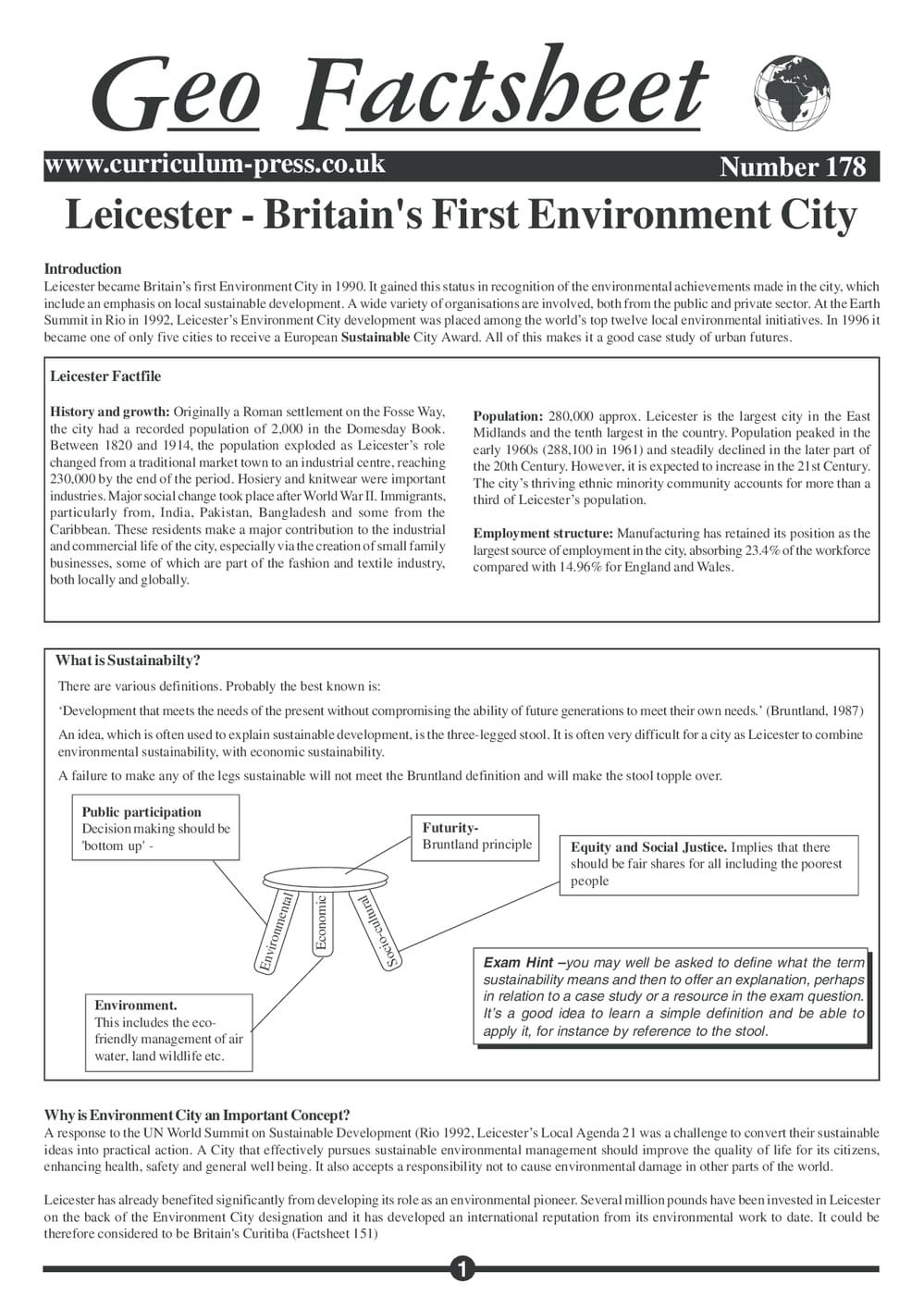 178 Leicester 1St Environment City