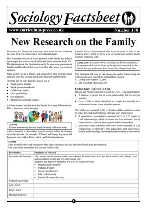 178 New Research On The Family