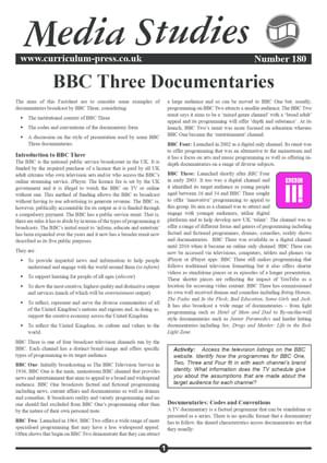 180 Bbc Three Documentaries