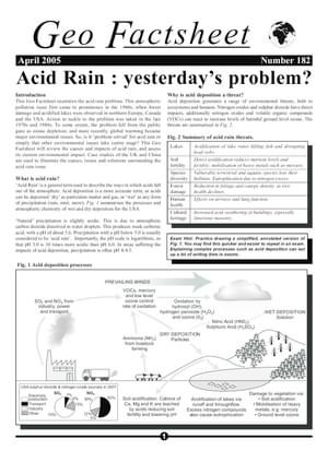 182 Acid Rain  Yesterdays Problem