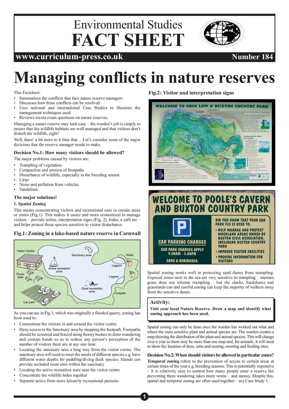 184 Nature Reserves