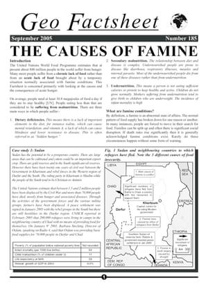 185 Famine   Causes