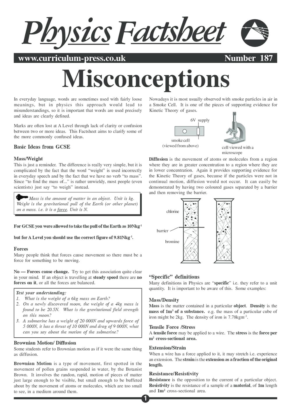 187 Misconceptions