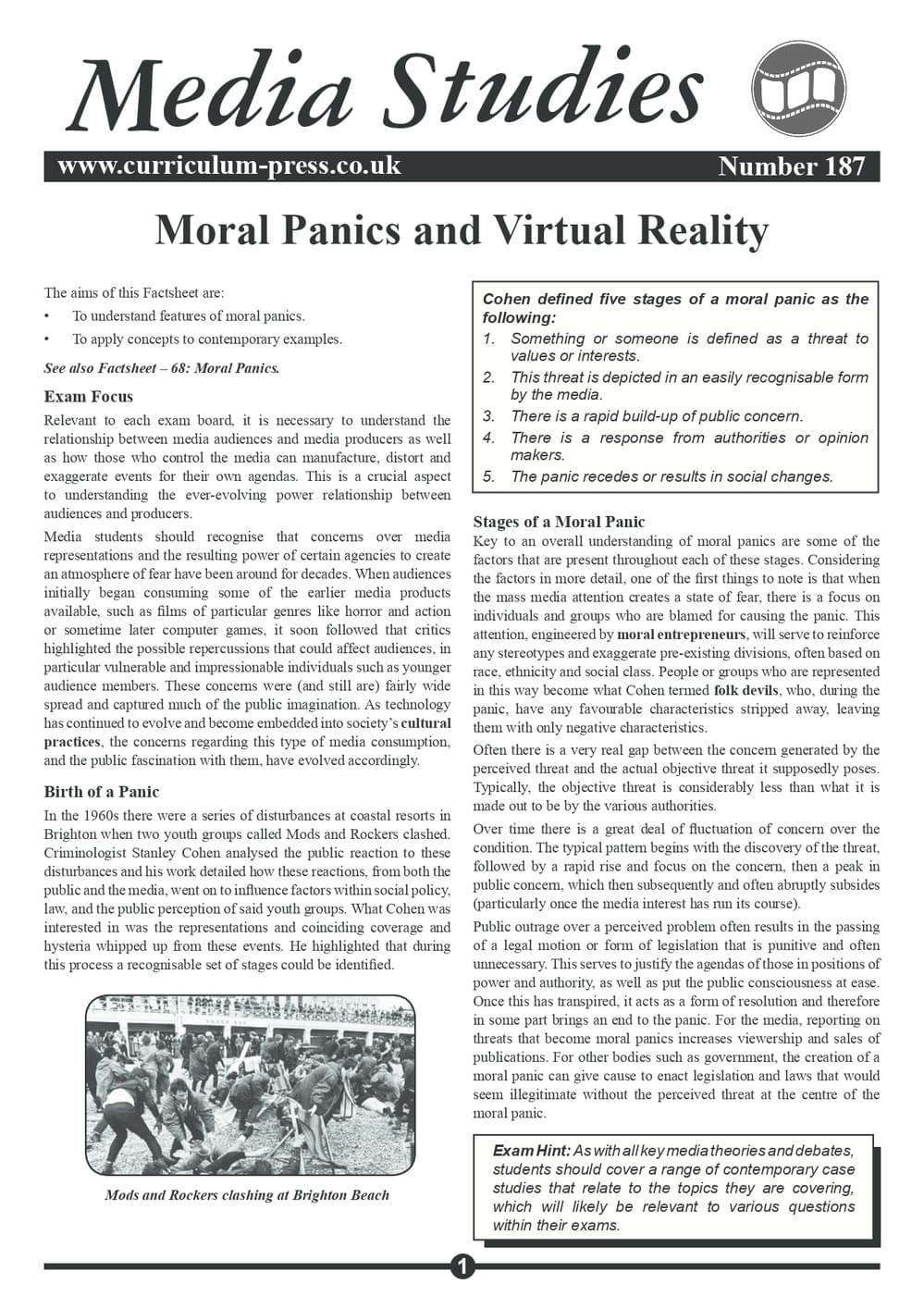187 Moral Panics And Virtual Reality