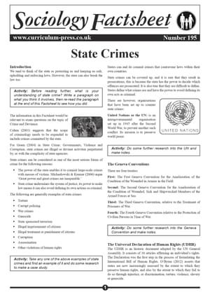 195 State Crimes