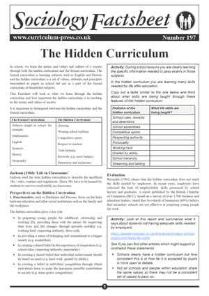 197 The Hidden Curriculum