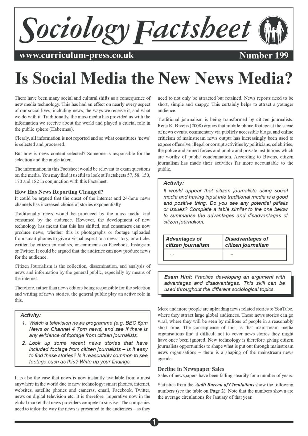 199 Is Social Media The New News Media