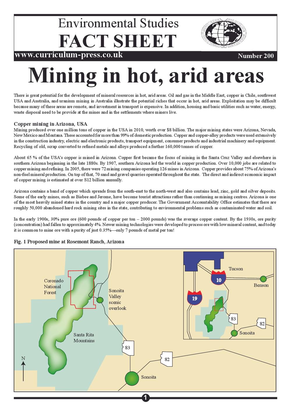 200 Mining In Hot, Arid Areas