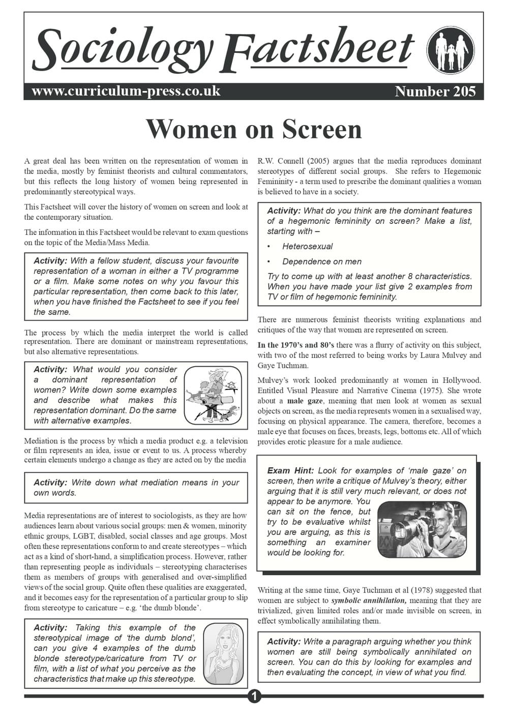 205 Women On Screen