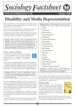 208 Disability And Media Representations