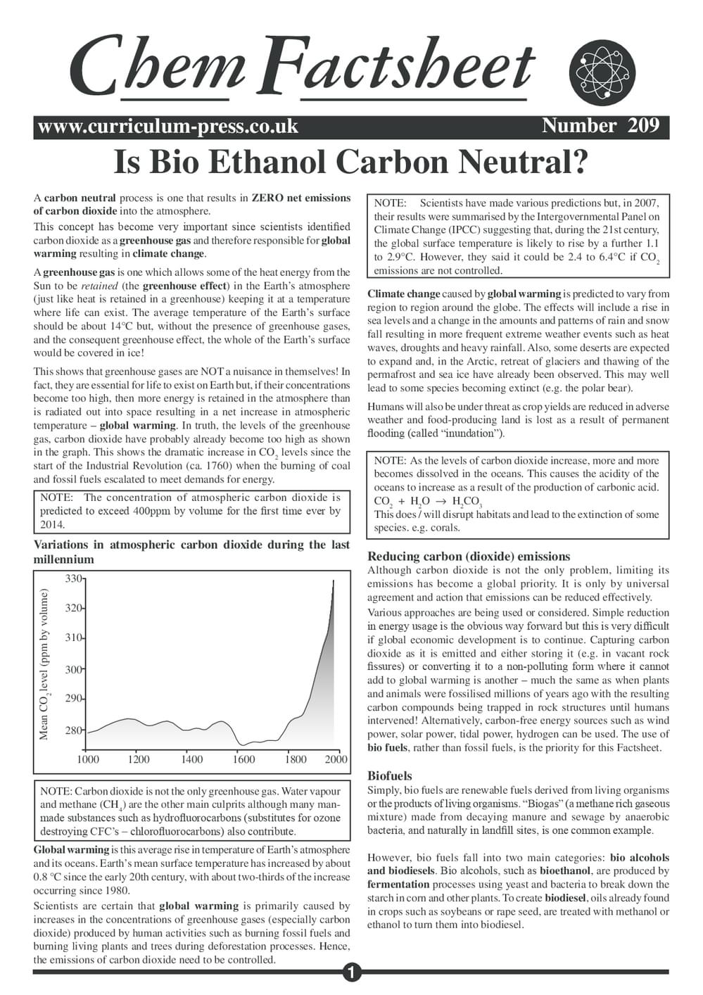 209 Carbon Neutral