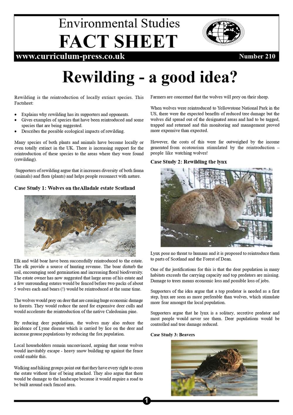 210 Rewilding   A Good Idea