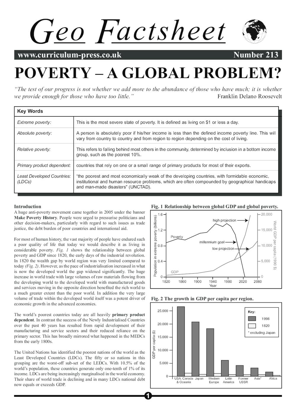 213 Poverty   Global Problem