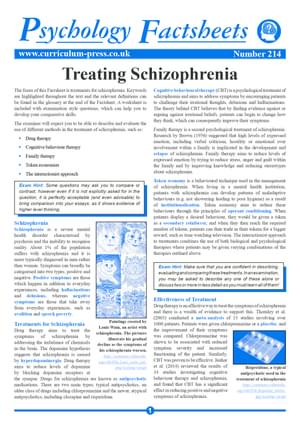 214 Treating Schizophrenia