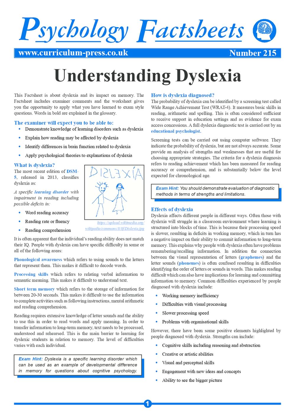 215 Understanding Dyslexia