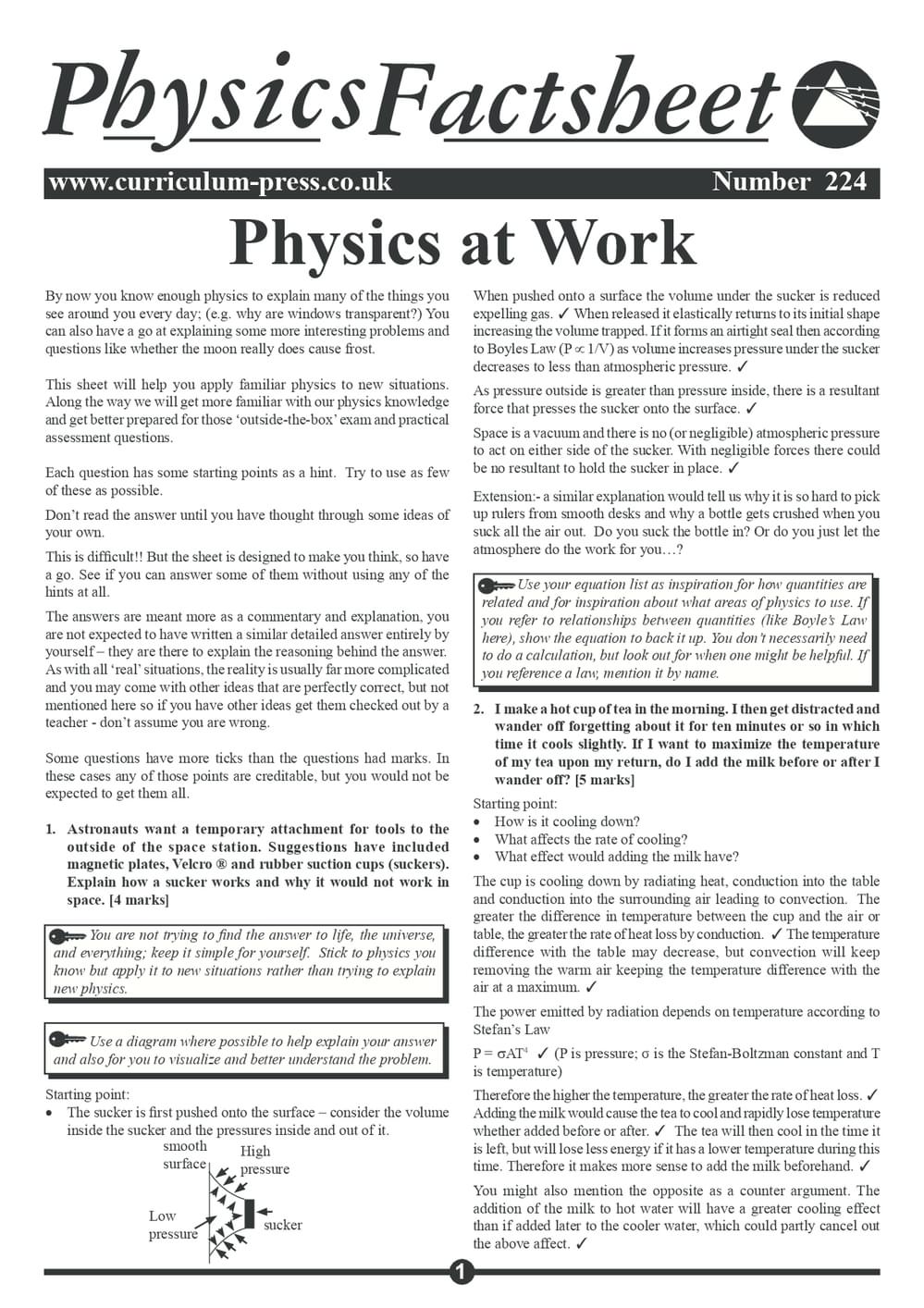 224 Physics At Work