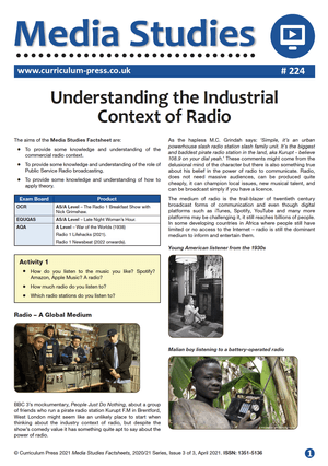 224 Understanding the Industrial Context of Radio