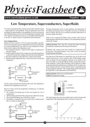 229 Low Temp Superconductors