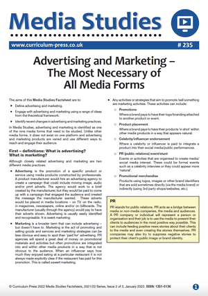 235 Advertising and Marketing