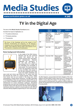 240 TV in the Digital Age