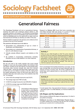 244 Generational Fairness