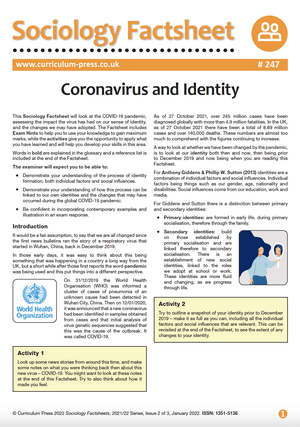 247 Coronavirus and Identity
