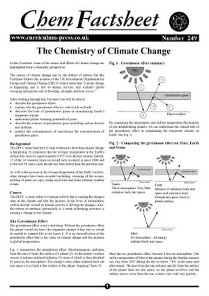 249 The Chemistry Of Climate Change