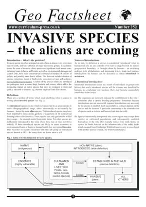 252 Invasive Species