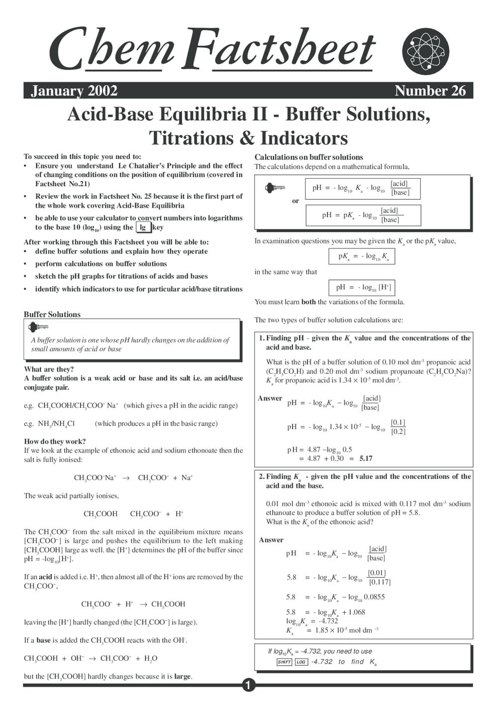 26 Buffer Sol Titration Indicator