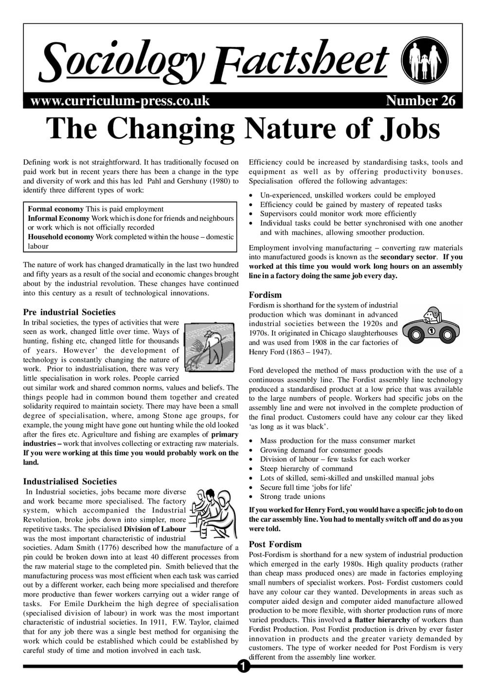 26 Nature Of Jobs