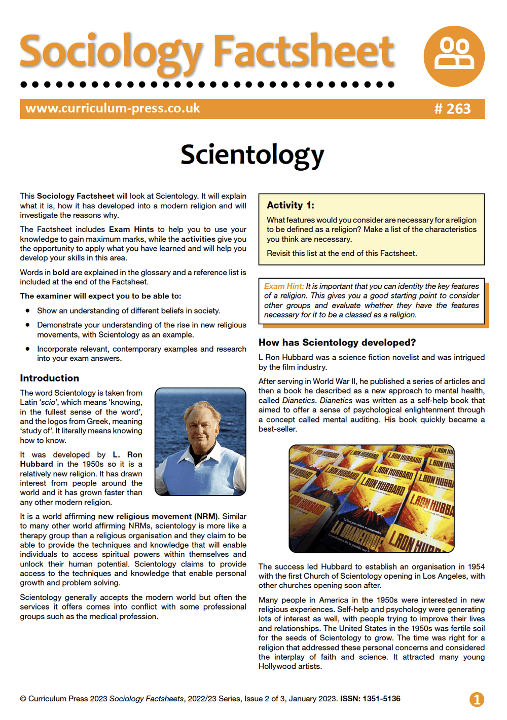 Scientology Curriculum Press
