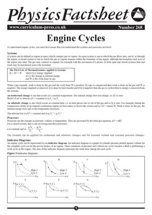268 Engine Cycles