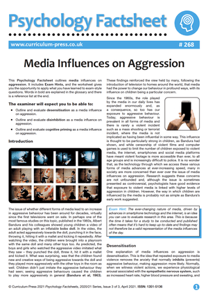 268 Media Influences on Aggression