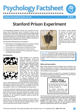 271 Stanford Prison Experiment