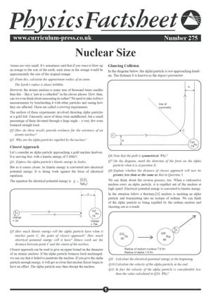 275 Nuclear Size