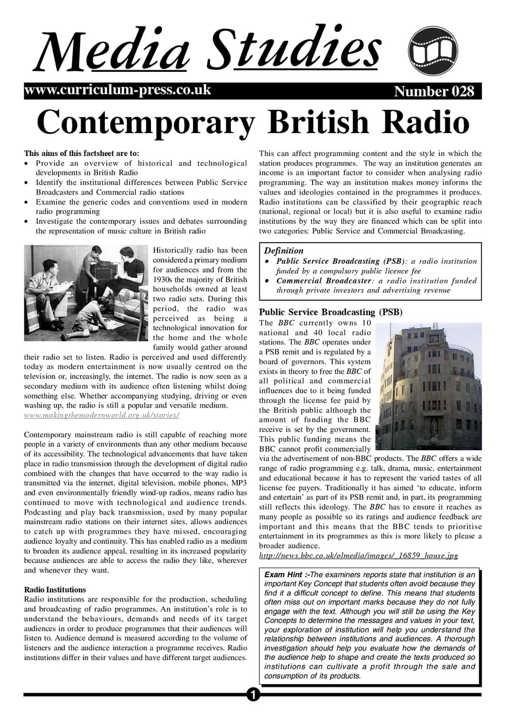 28 Contemporary B Radio