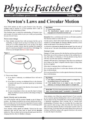 283 Newtons Laws And Circular Motion