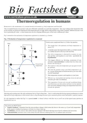 286 Thermoregulation