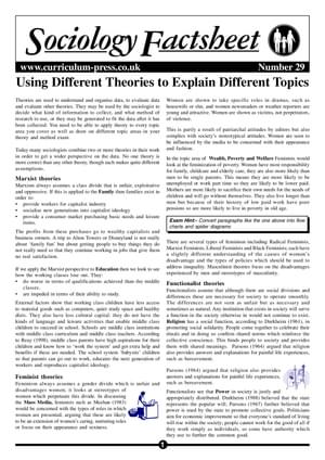 29 Different Theories