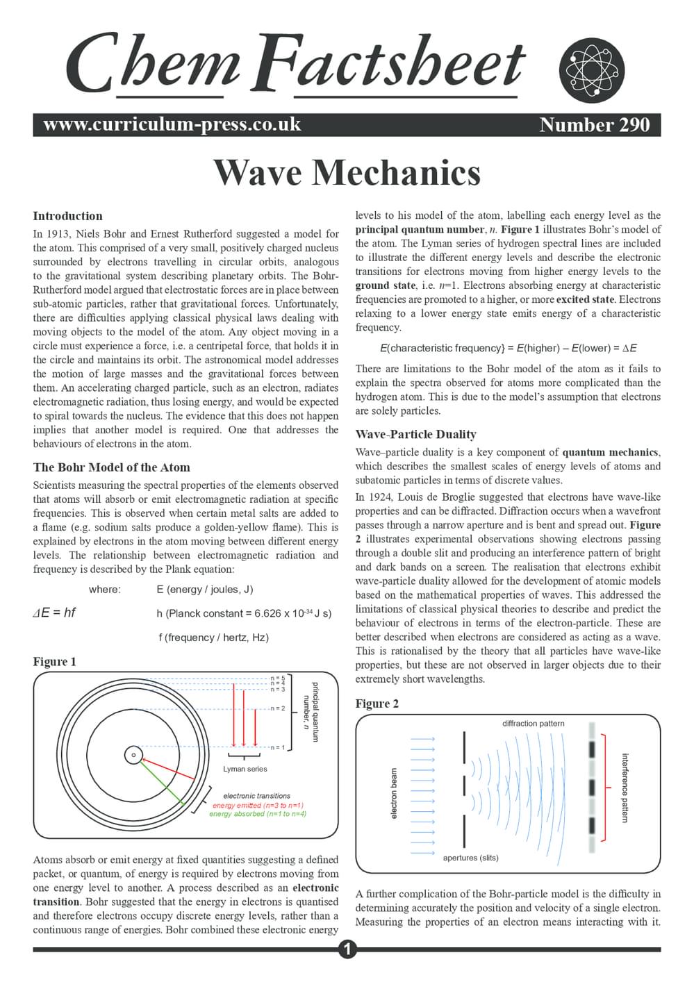 290 Wave Mechanics
