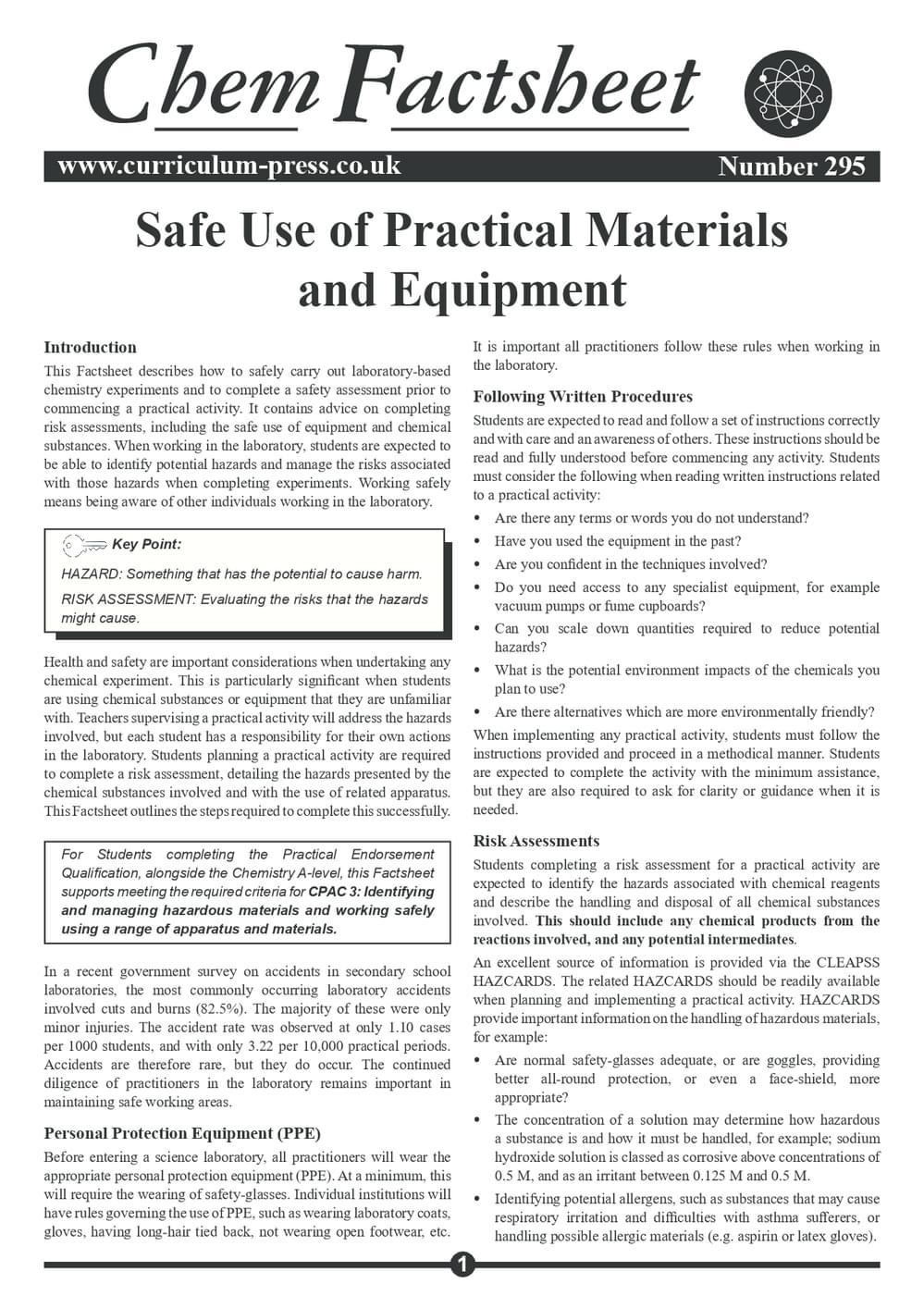 Practical Life Materials.pdf Safe Use of Practical Materials and Equipment - Curriculum Press