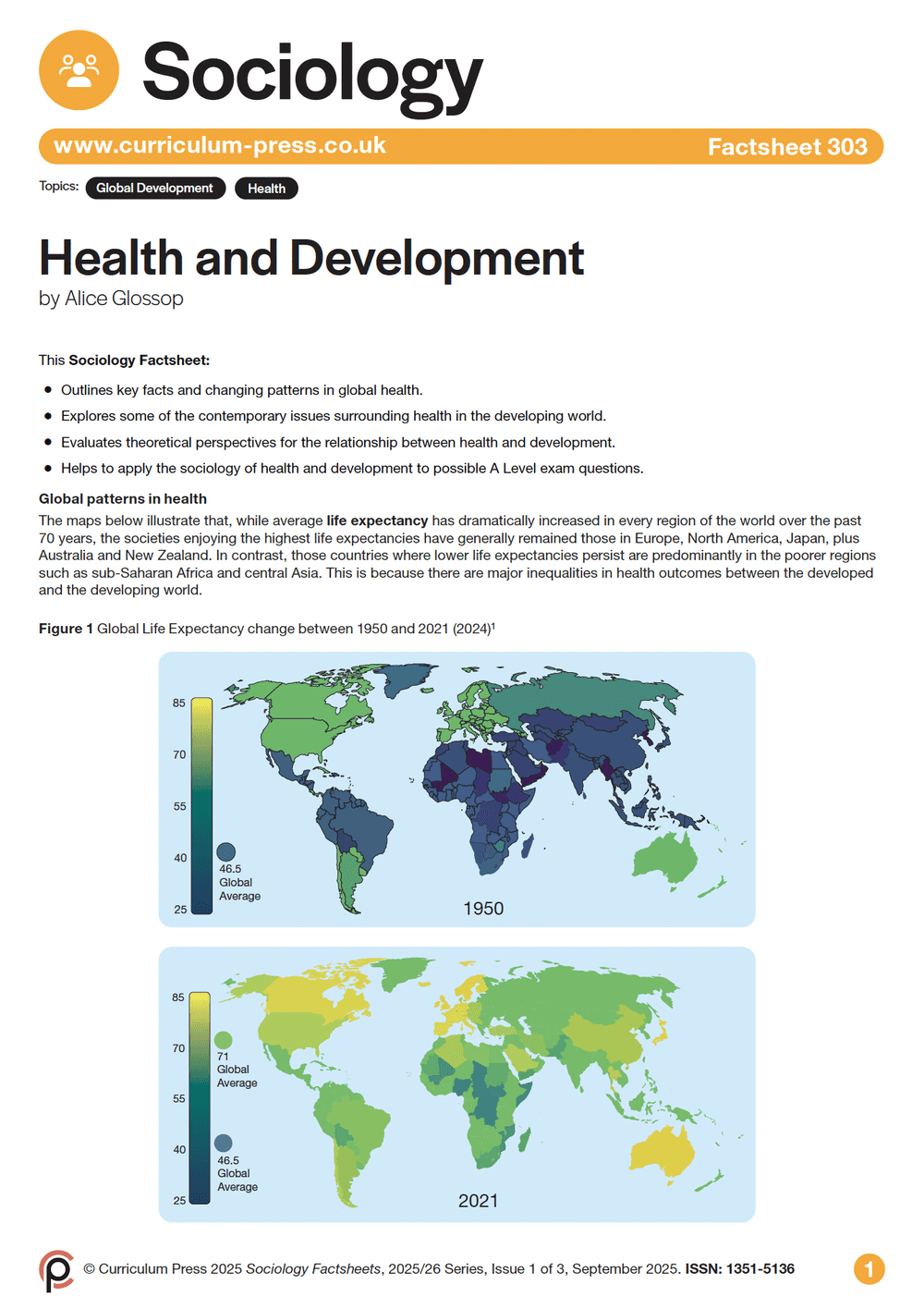 Health 4 Development Health and Development - Curriculum Press