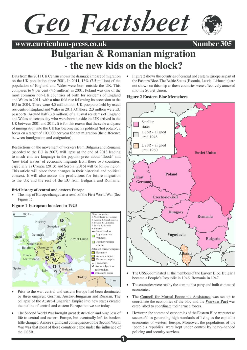 305 Bulgarian Migration