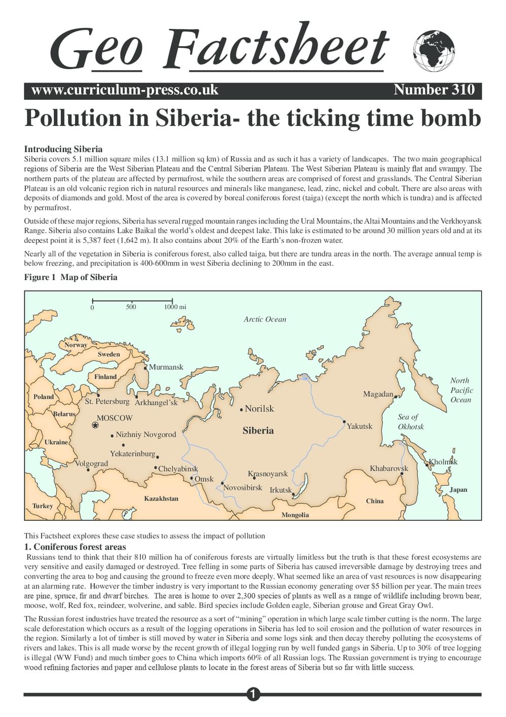 310 Siberia Pollution