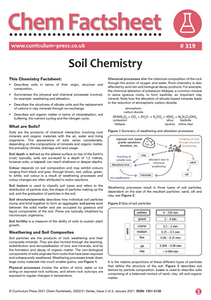 319 Soil Chemistry