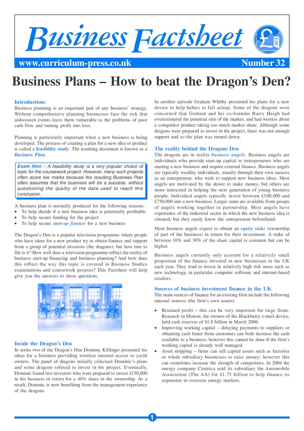 32 How To Beat Dragons Den