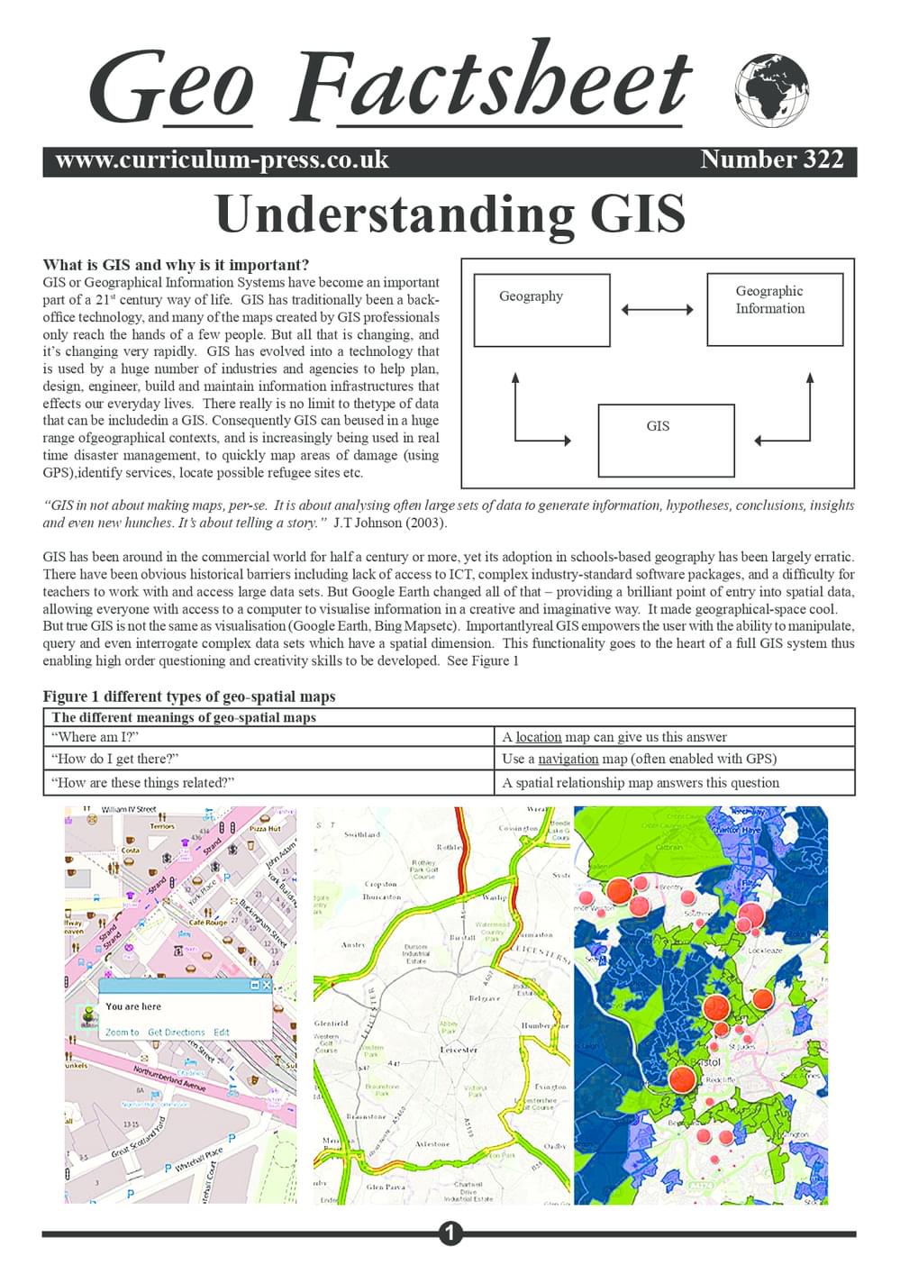 Understanding GIS - Curriculum Press