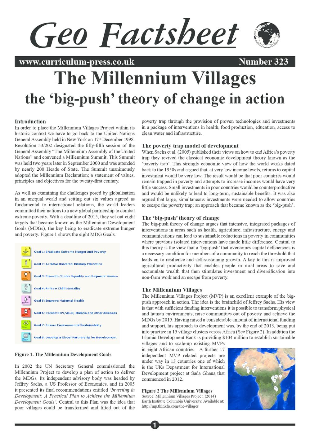 323 Millennium Village Projects